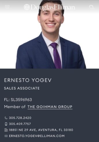 Miami Realtor At Your Service